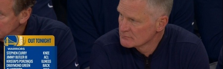 开云体育下载安装-不忍直视！勇士本场对阵尼克斯 大小库里&amp;巴特勒&amp;追梦等8人缺席